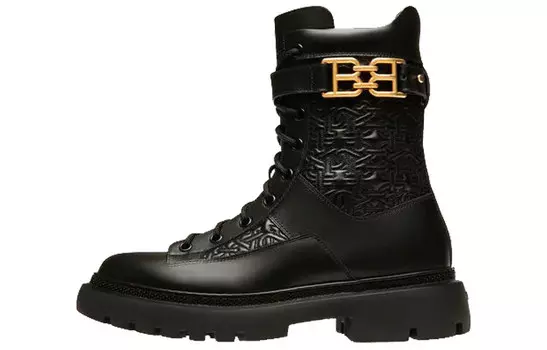 Ботинки женские черные Bally