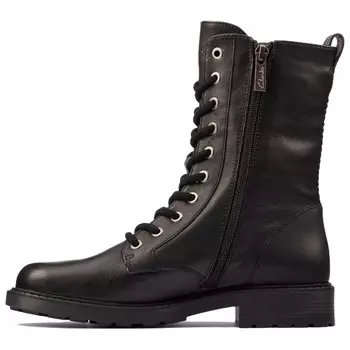 Ботинки женские черные Clarks