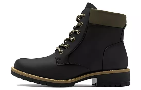 Ботинки женские черные Ecco