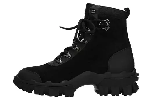 Ботинки женские черные Moncler