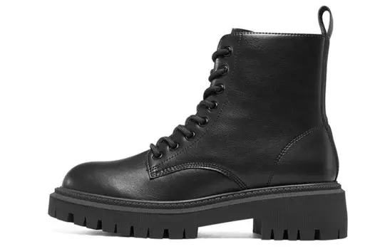 Ботинки женские черные Skechers