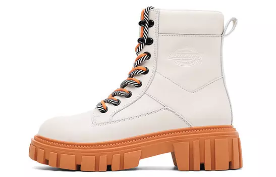 Ботинки женские, цвет черный/светло-серый Dickies