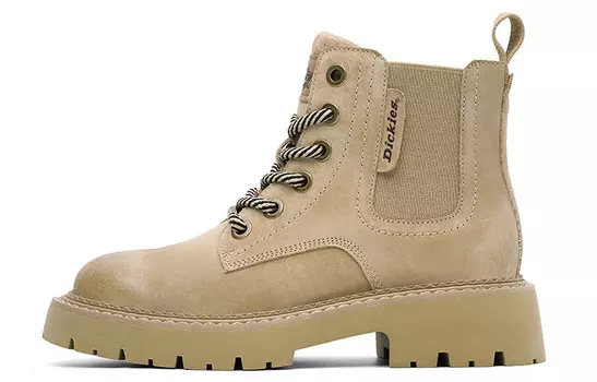 Ботинки женские, цвет: желтый/светлый хаки/розовый/верблюжий Dickies