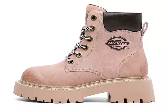 Ботинки женские, цвет: желтый/верблюжий/розовый Dickies