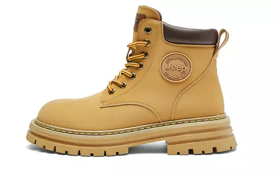 Ботинки женские цвета хаки Jeep
