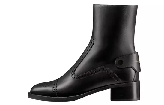 Ботинки женские D-Folk черные Dior