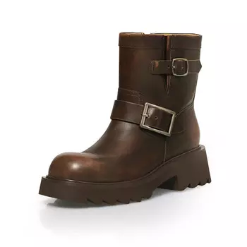 Ботинки женские Deep Breath Martin короткие, черный