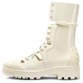 Ботинки женские DIORIron Ankle Boots белые