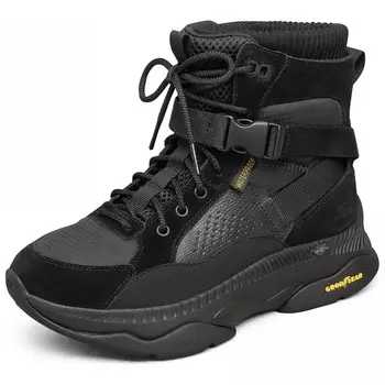 Ботинки женские для активного отдыха ON THE GO черного цвета Skechers