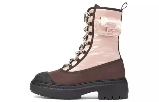 Ботинки женские Fendi Domino Martin, розовый