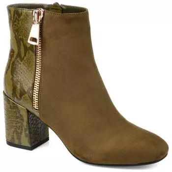 Ботинки женские Journee Sarah Journee Collection, оливковый