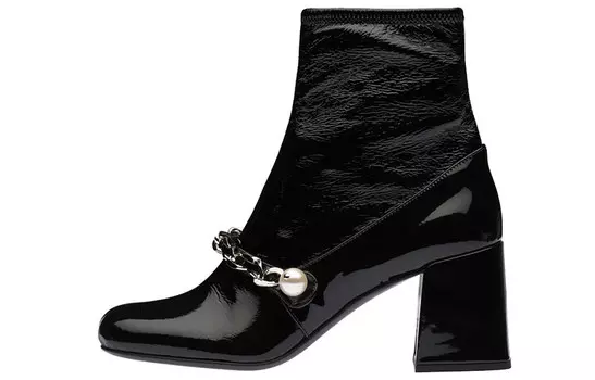 Ботинки женские Miu Miu, черный