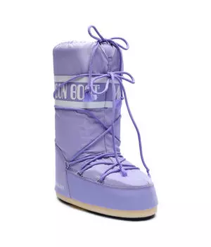 Ботинки женские Moon Boot mb icon утепленные высокие, лавандовый