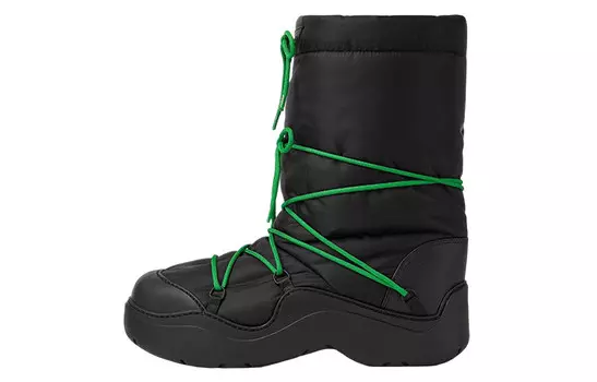 Ботинки женские Puddle Ankle Boots черные Bottega Veneta