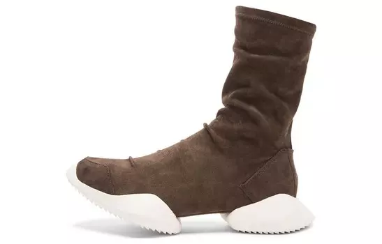 Ботинки женские Rick Owens X Vicious Sole, коричневые Adidas