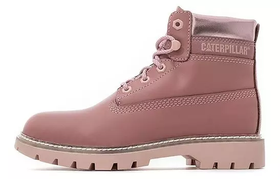 Ботинки женские розовые Cat