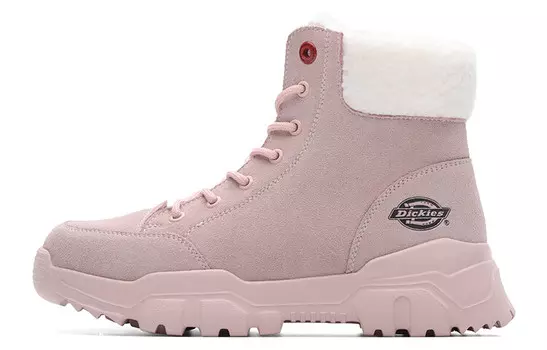 Ботинки женские розовые Dickies