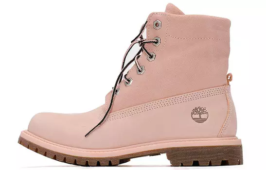 Ботинки женские розовые Timberland