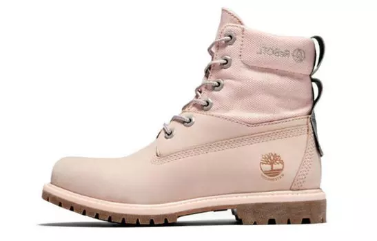 Ботинки женские розовые Timberland