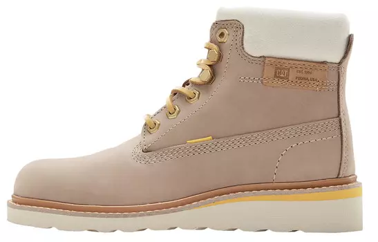 Ботинки женские светло-хаки Cat