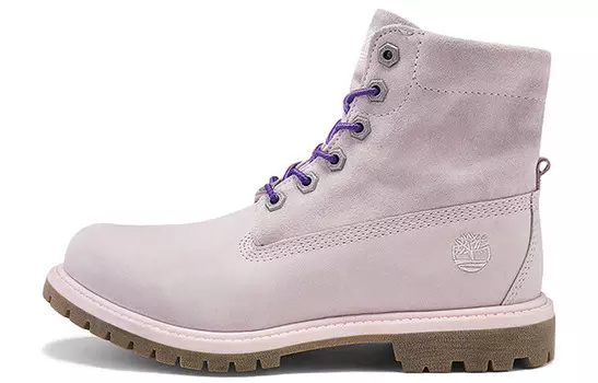 Ботинки женские светло-розовые Timberland