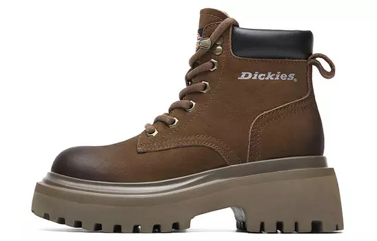 Ботинки женские темно-коричневые Dickies