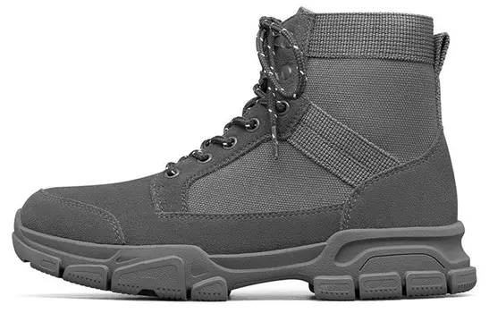 Ботинки женские темно-серые Skechers