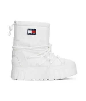 Ботинки женские Tommy Jeans зимние на платформе, белый