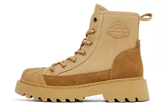 Ботинки женские, земляные, желтые/бежевые/розовые Dickies