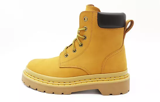 Ботинки женские желтые Beffon