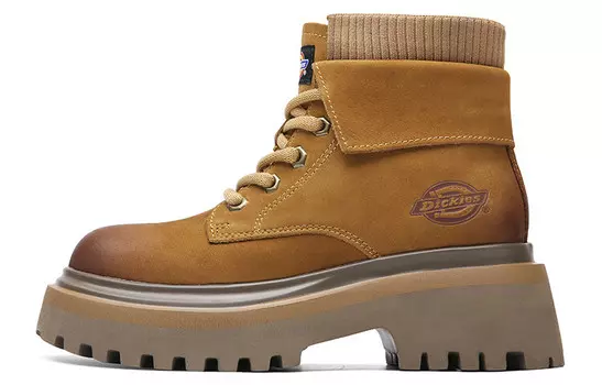 Ботинки женские желтые Dickies