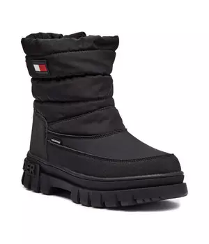 Ботинки зимние Tommy Hilfiger утепленные, черный