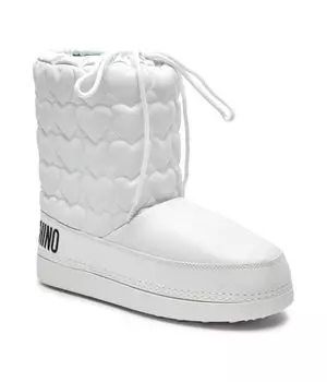Ботинки зимние утепленные Love Moschino, белый