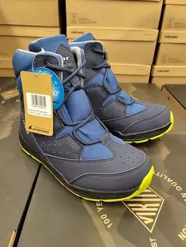 Ботинки зимние Viking Espo Hight 2 WP Lace Warm, синий