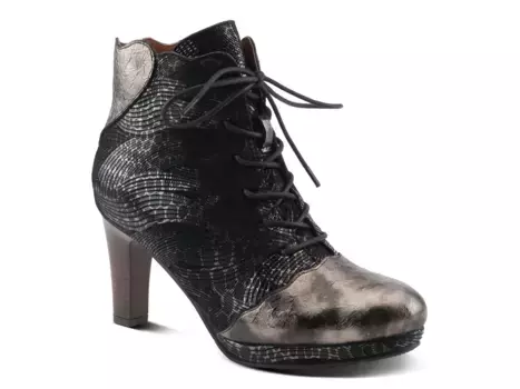 Ботиночки L'Artiste Iola, оловянный металлик