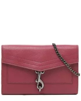 Botkier Trigger Chain Кожаная сумка через плечо, красный