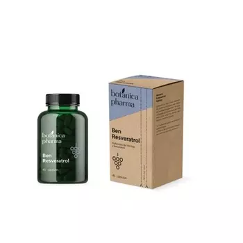 Botnicapharma Бен Ресвератрол 200 мг 45 капсул Botanicapharma