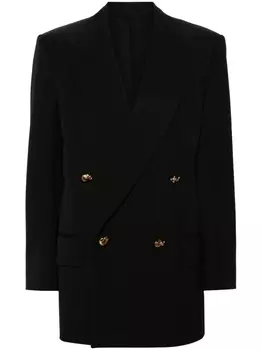 Bottega Veneta двубортный пиджак Sartorial, черный