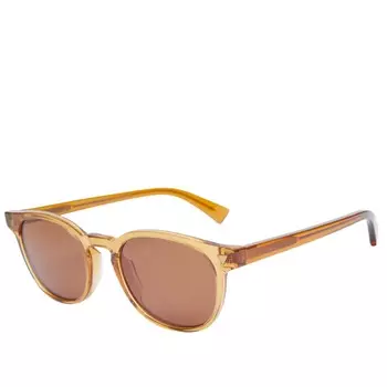 Bottega Veneta Eyewear Мягкие солнцезащитные очки Panthos из переработанного ацетата