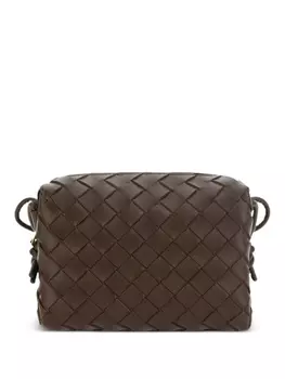 Bottega Veneta мини-сумка на плечо Knot, коричневый