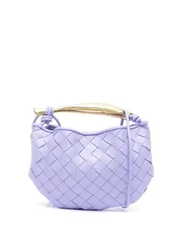 Bottega Veneta мини-сумка Sardine, фиолетовый