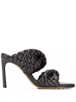 Bottega Veneta мюли BV Curve, коричневый