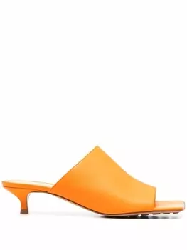 Bottega Veneta мюли с открытым носком, черный
