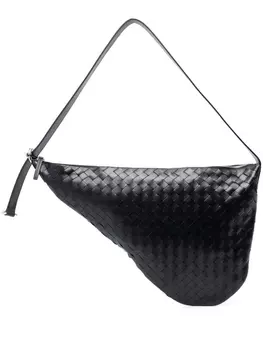 Bottega Veneta сумка через плечо Virgule, черный