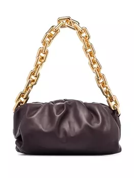 Bottega Veneta сумка на плечо Chain Pouch, фиолетовый