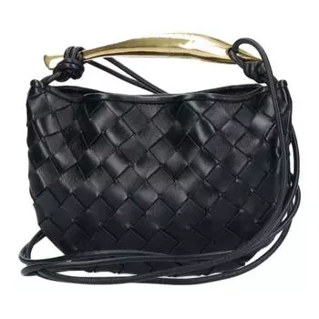 Bottega Veneta Сумка Sardine Mini Black