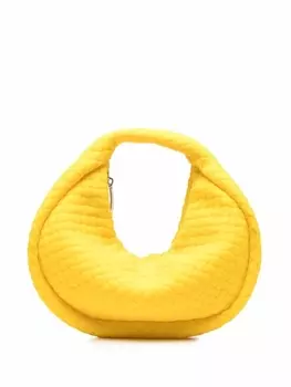 Bottega Veneta сумка-тоут Jodie с плетением Intrecciato, желтый