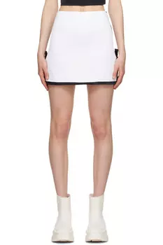 Боу-мини юбка Msgm, цвет milk