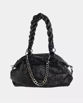 Боулинг из черного нейлона с металлической отделкой Volum, черный