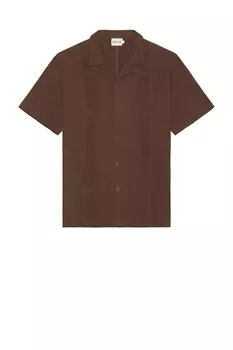 Боулинг-Рубашка striker в складку Bound, цвет walnut
